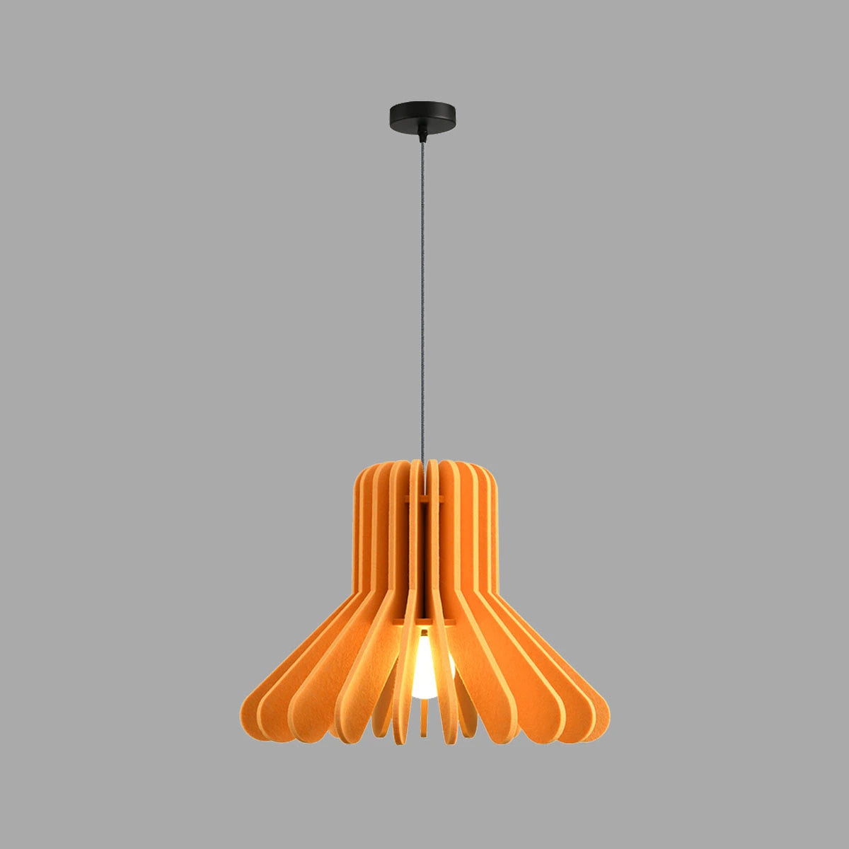 Antizer Nordic Octopus Felt Acoustic Pendant Light Yellow