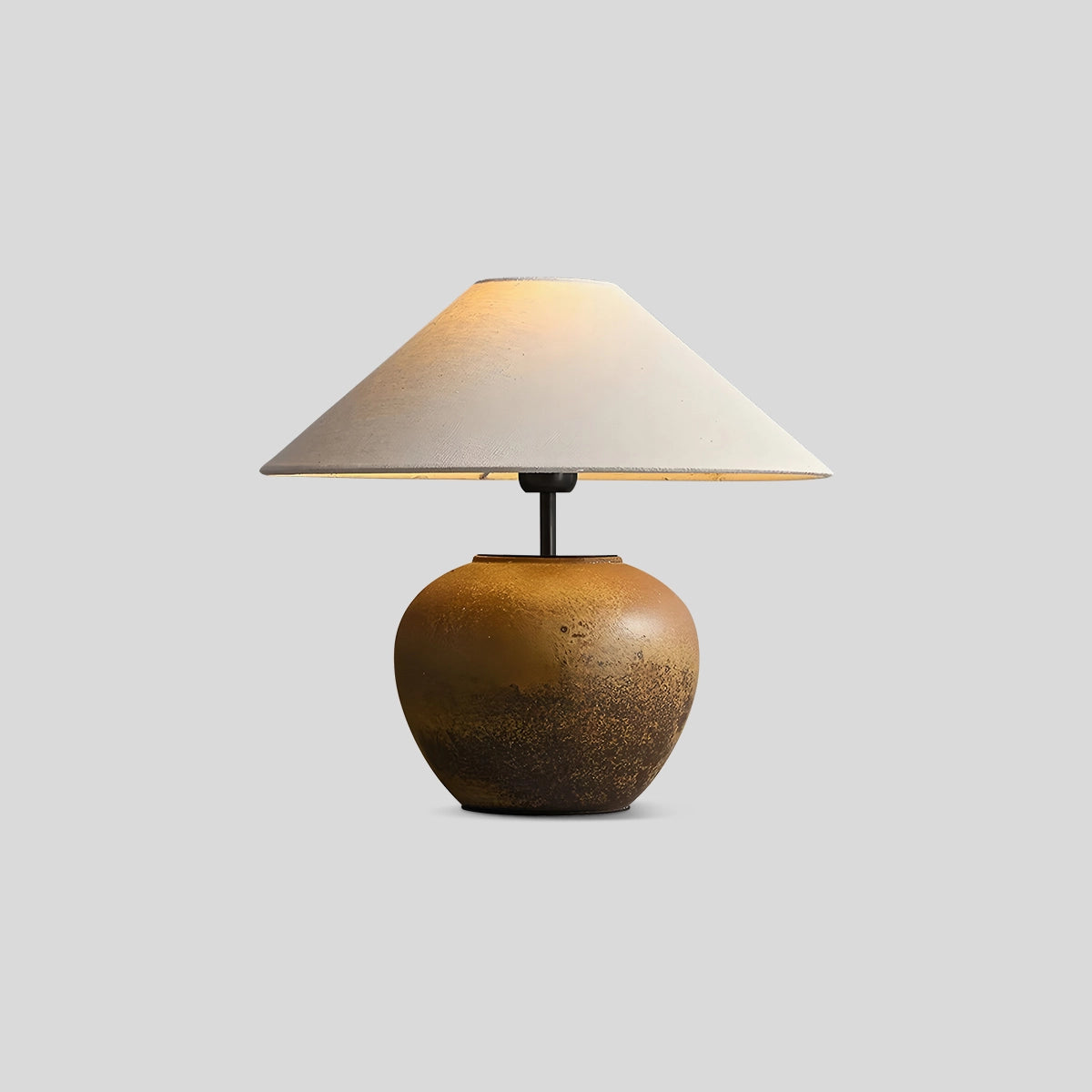 Antizer Vintage Ceramic Table Lamp Yellow