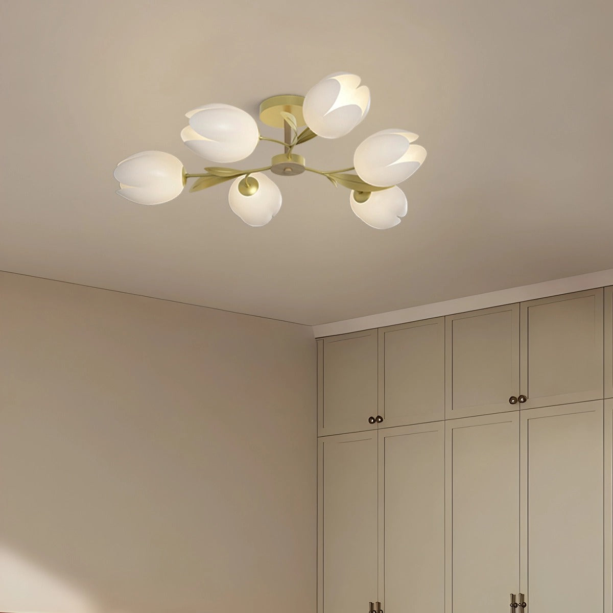 Antizer Magnolia Bud Living Room Chandelier