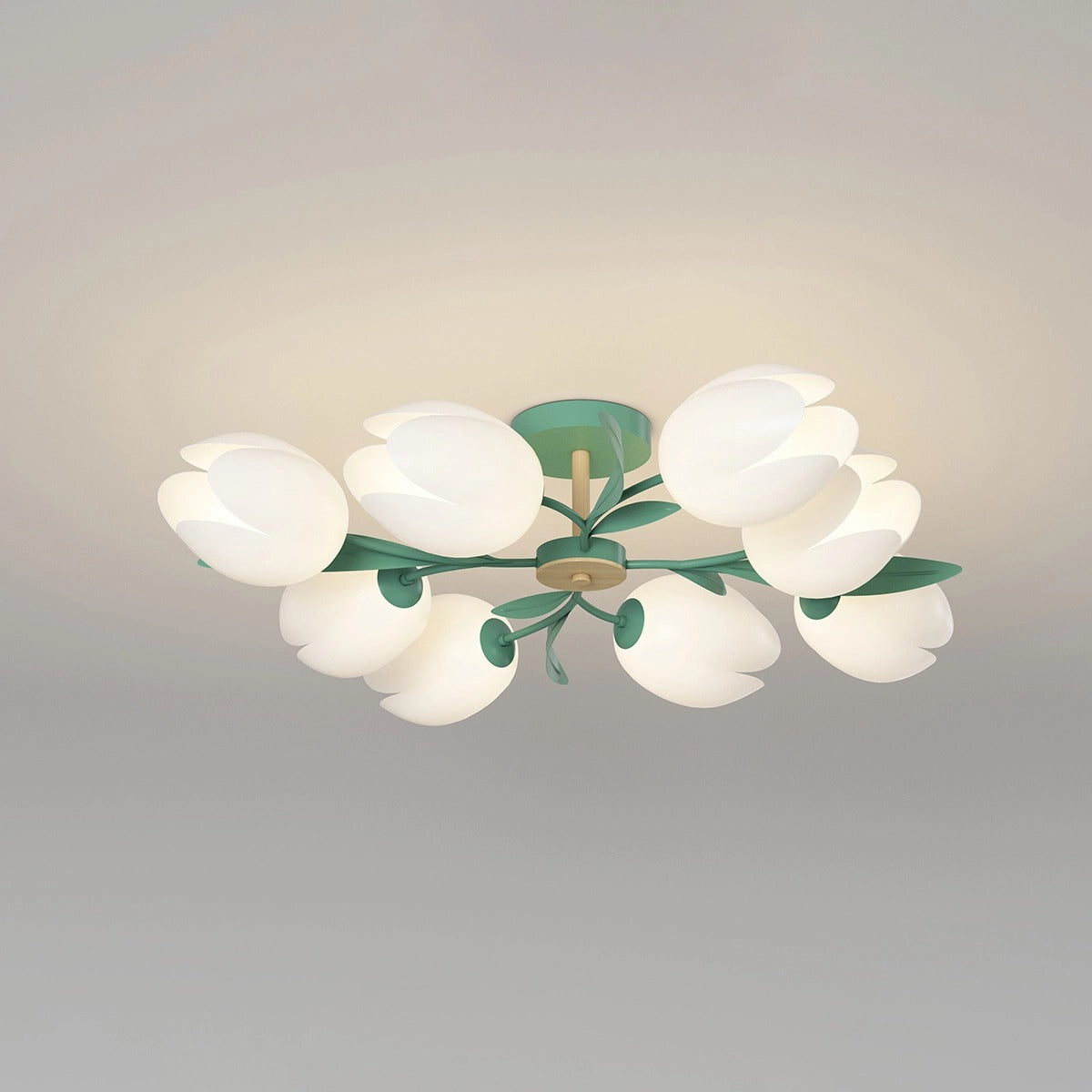 Antizer Magnolia Bud Living Room Chandelier