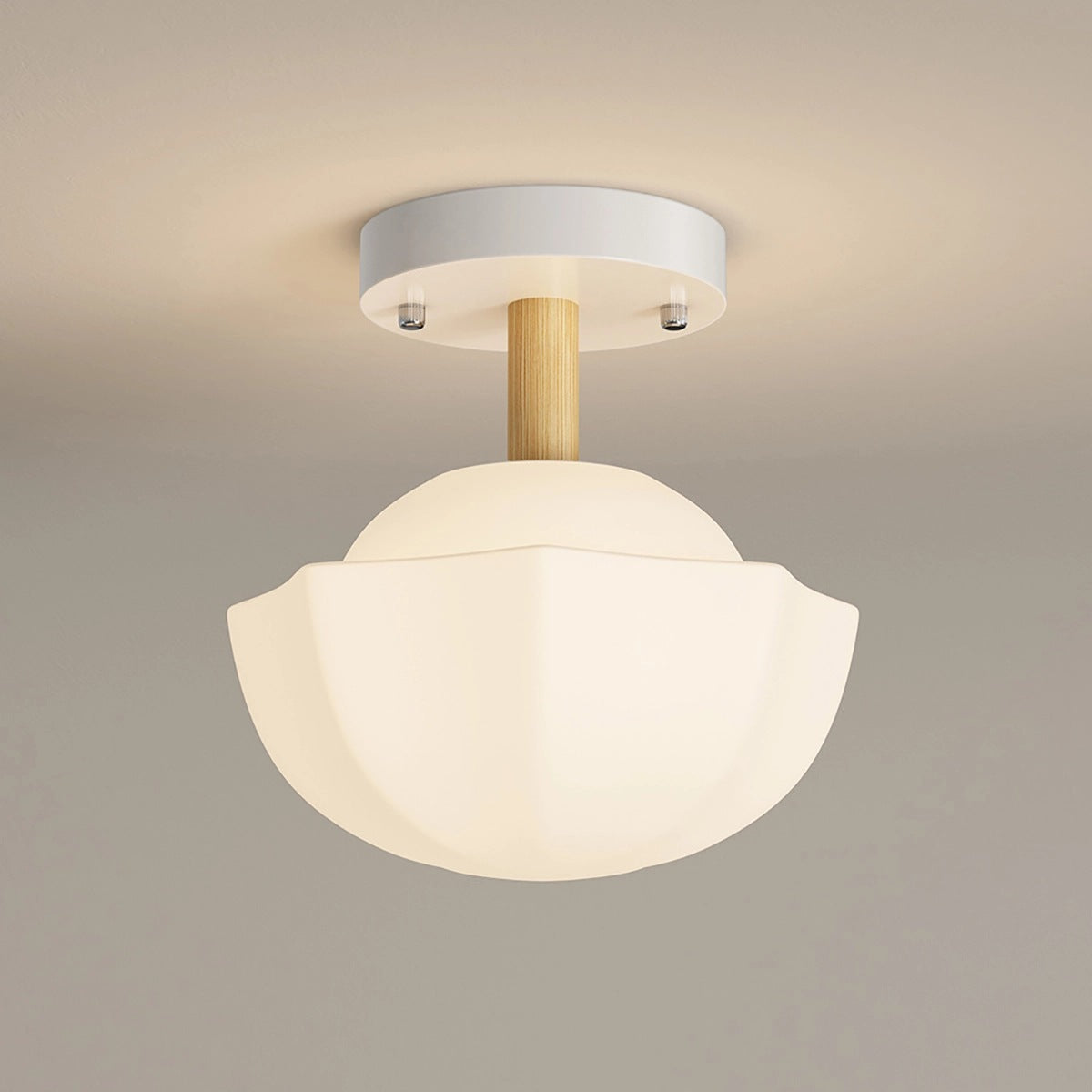 Antizer Creative Pastoral Style LED Ceiling Light White