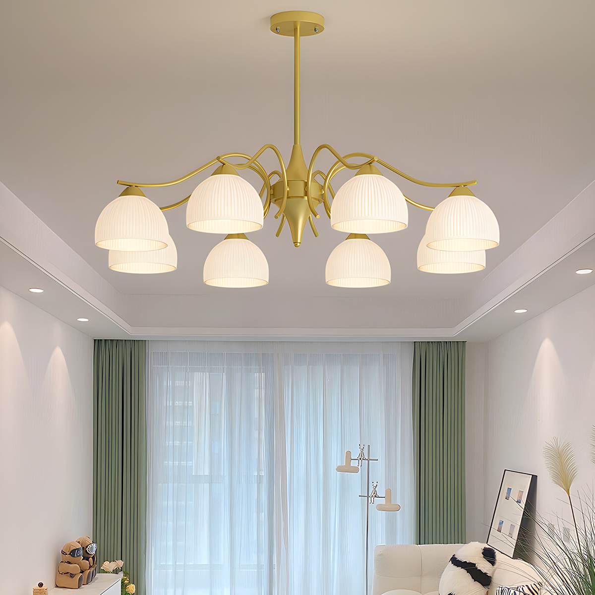 Antizer French Pastoral Living Room Chandelier