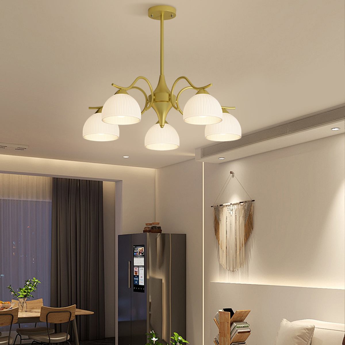 Antizer French Pastoral Living Room Chandelier