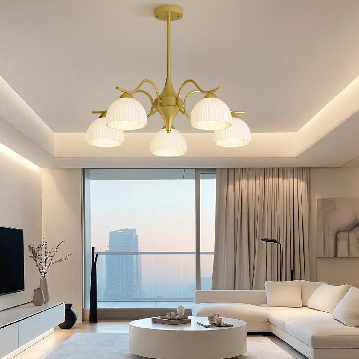 Antizer French Pastoral Living Room Chandelier