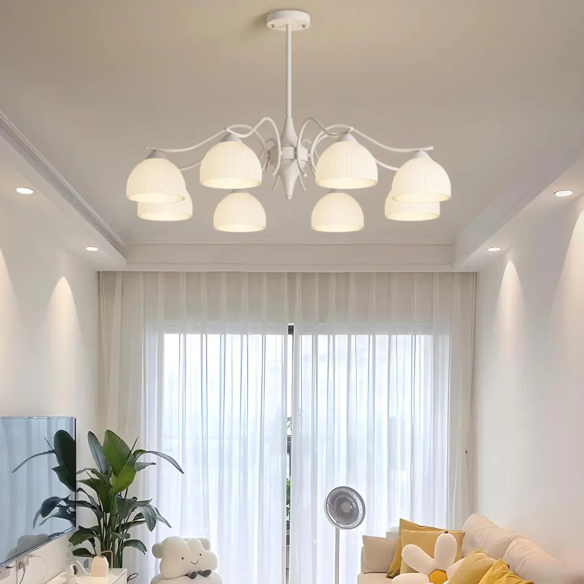 Antizer French Pastoral Living Room Chandelier