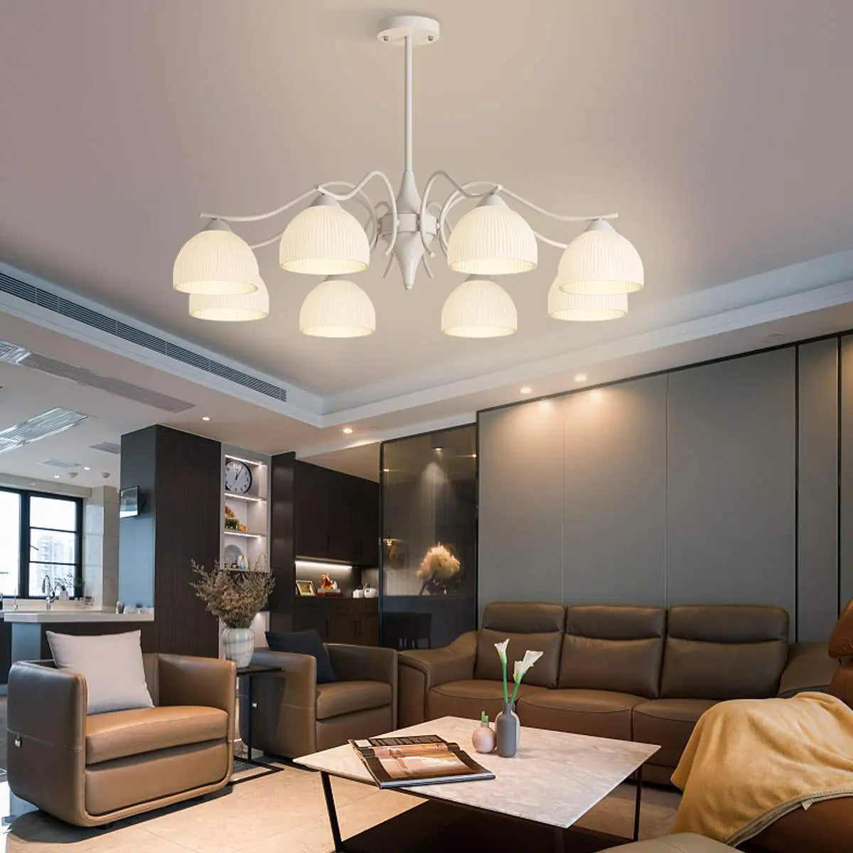 Antizer French Pastoral Living Room Chandelier