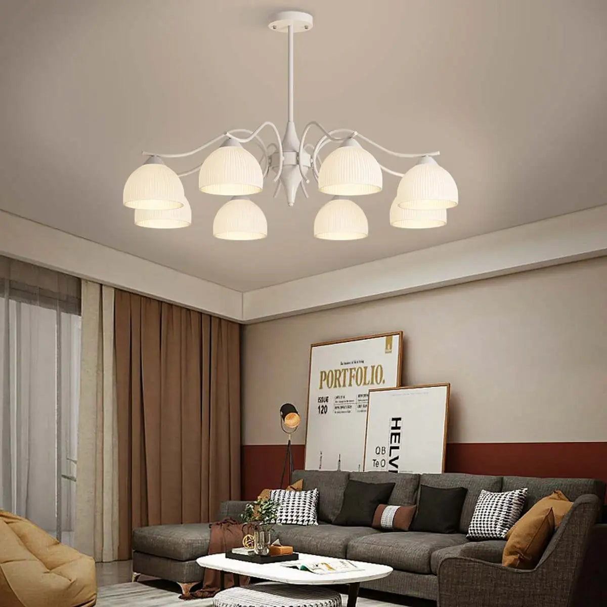 Antizer French Pastoral Living Room Chandelier