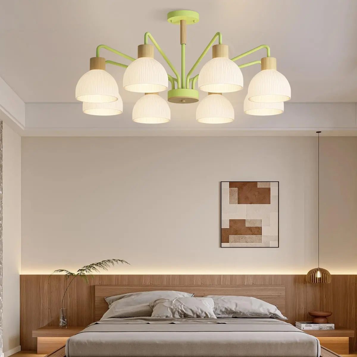 Antizer American Country Retro Living Room Chandelier
