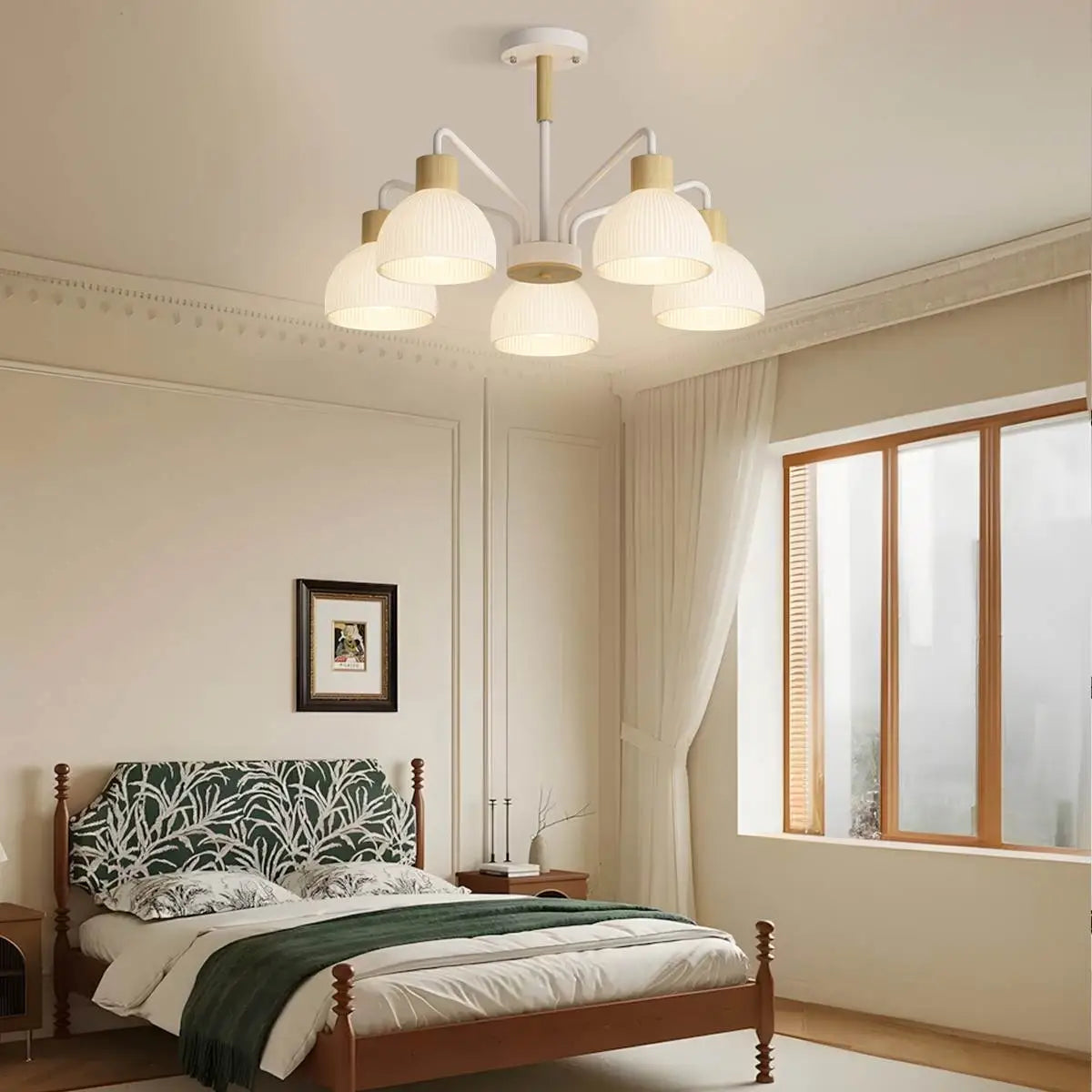 Antizer American Country Retro Living Room Chandelier