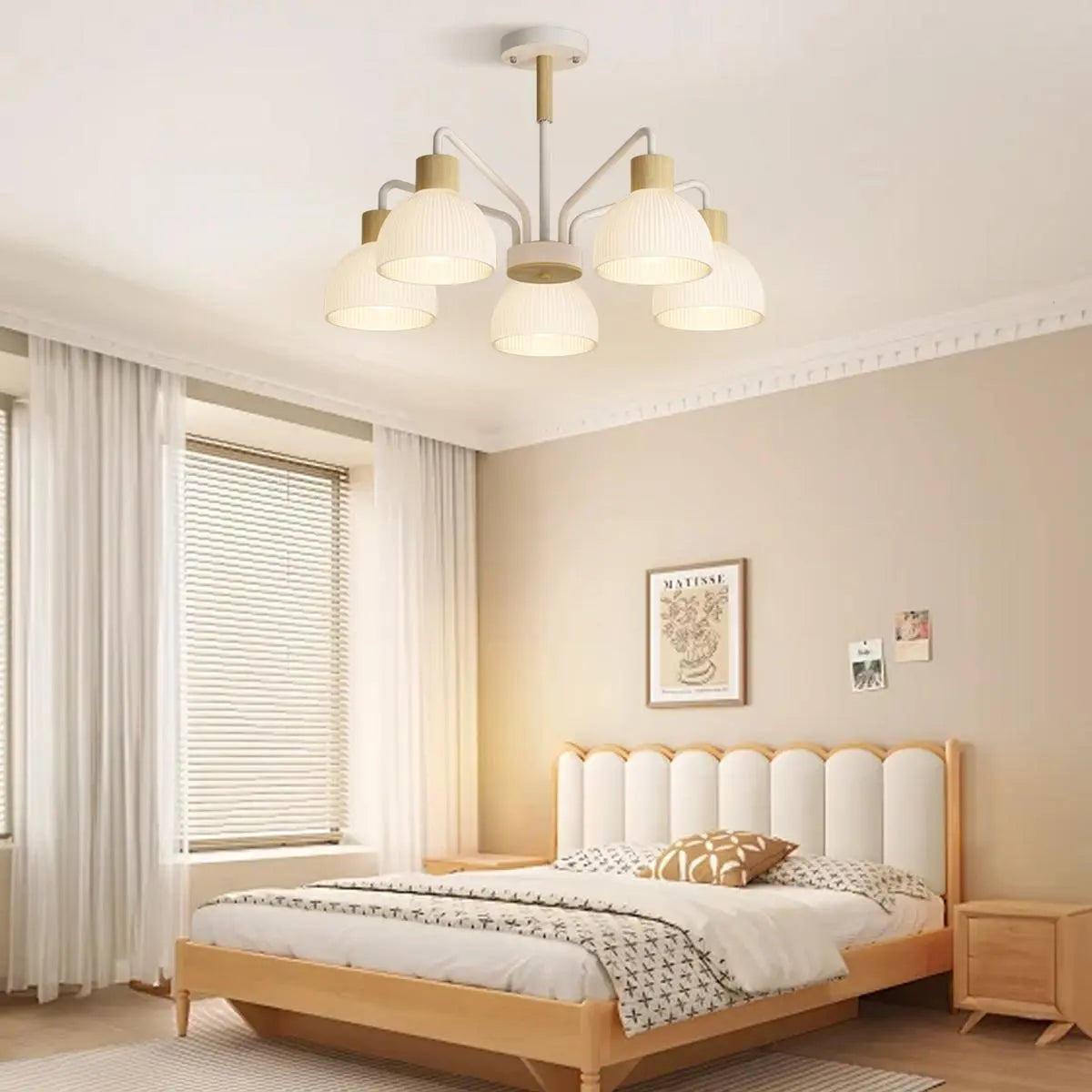 Antizer American Country Retro Living Room Chandelier