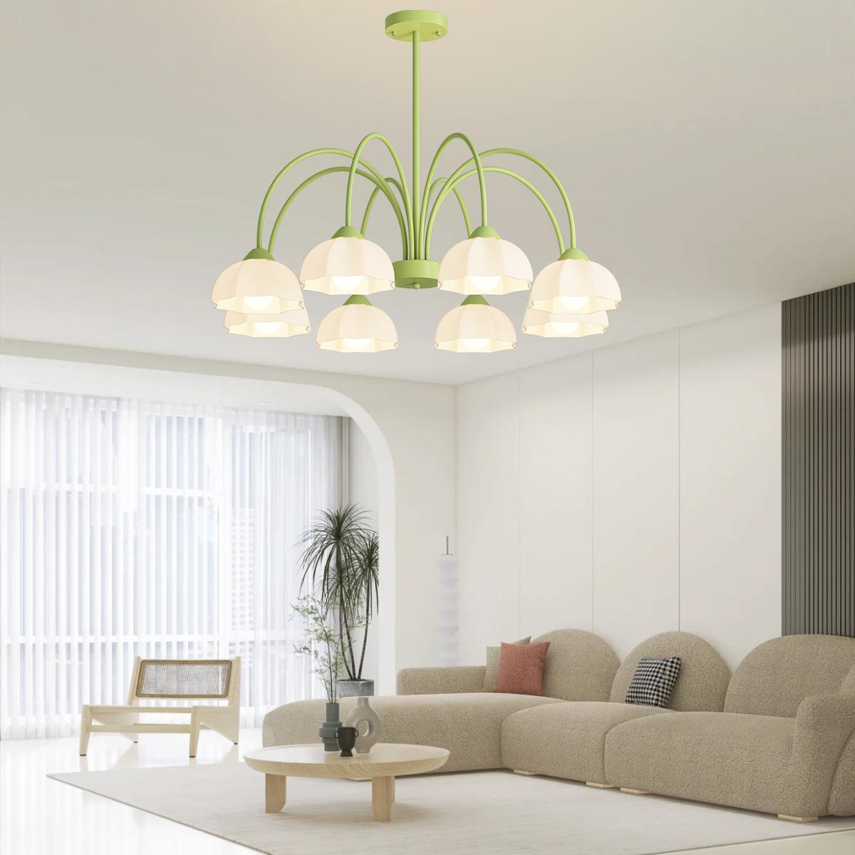 Antizer Nordic Modern Light Luxury Flower Chandelier