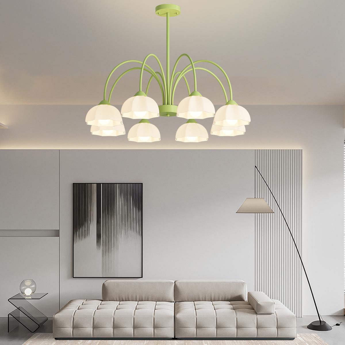 Antizer Nordic Modern Light Luxury Flower Chandelier