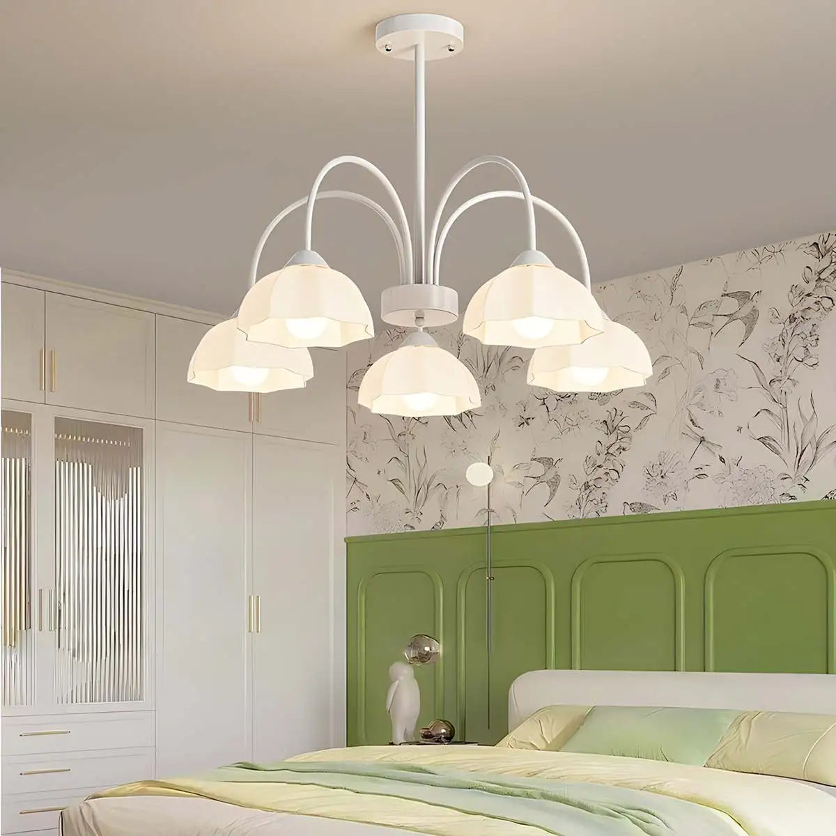 Antizer Nordic Modern Light Luxury Flower Chandelier