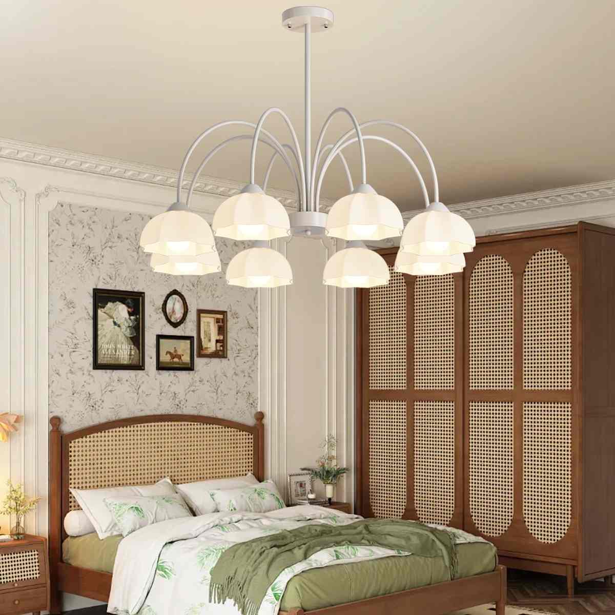 Antizer Nordic Modern Light Luxury Flower Chandelier