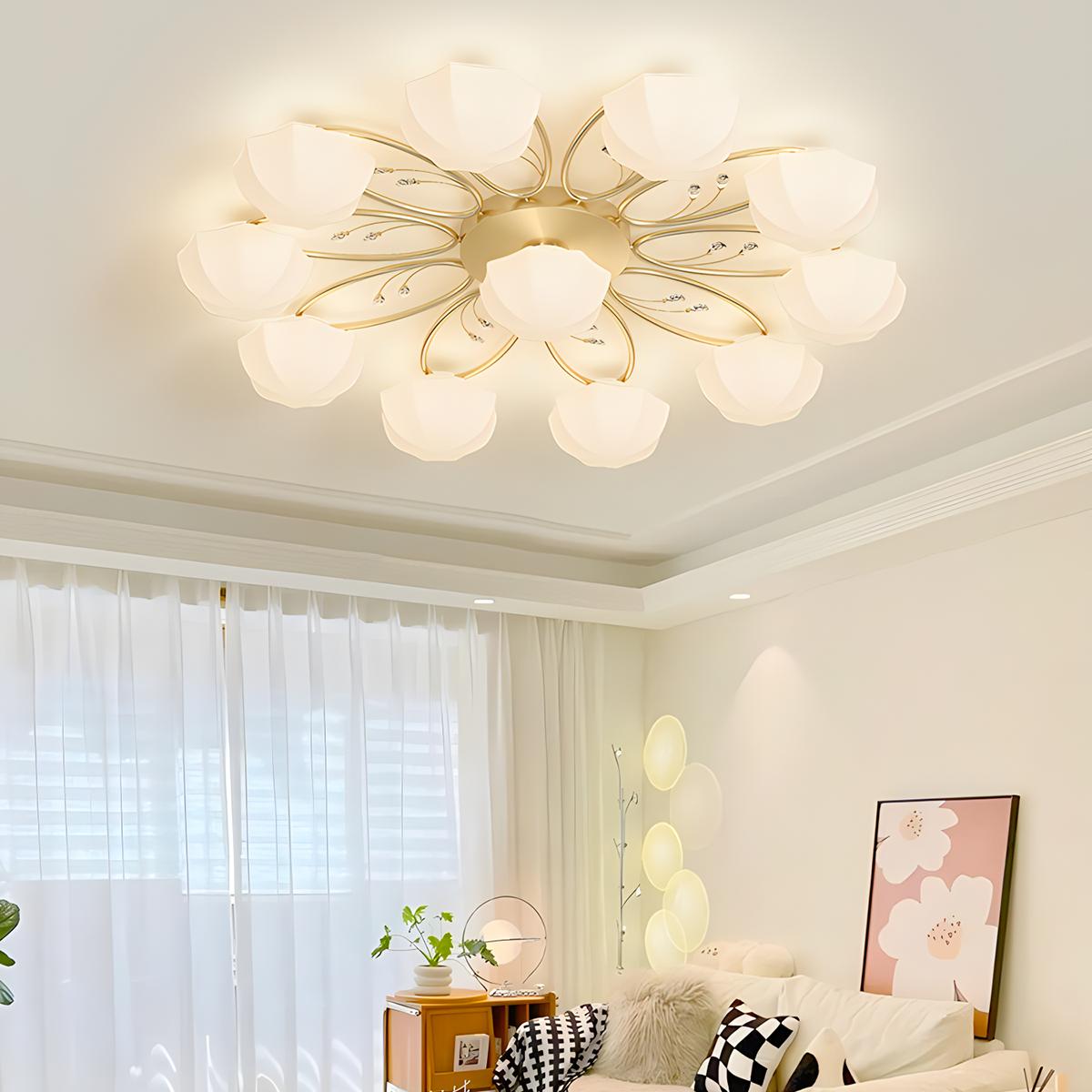 Antizer Light Luxury French Bud Ceiling Lamp