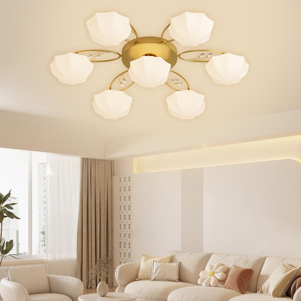 Antizer Light Luxury French Bud Ceiling Lamp