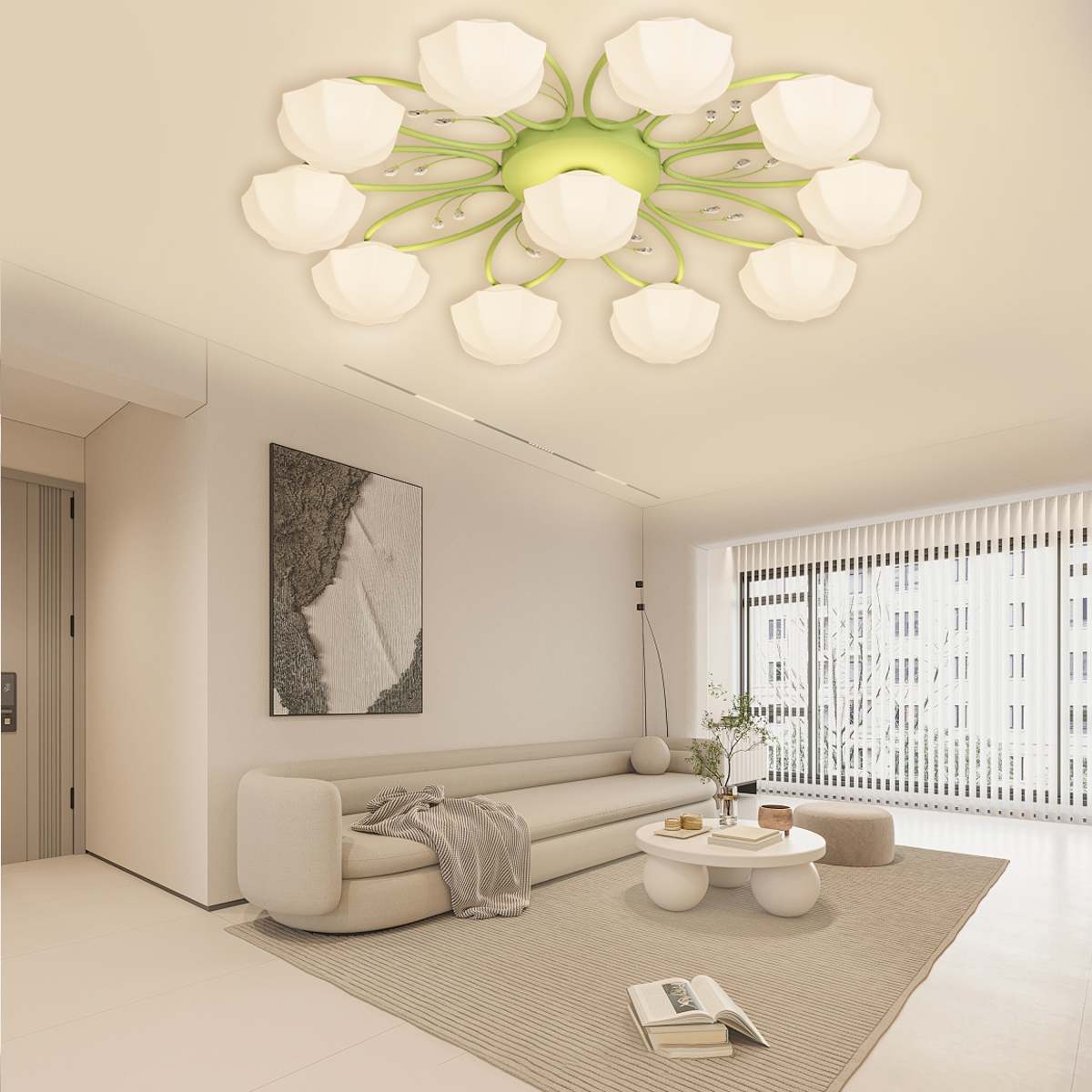 Antizer Light Luxury French Bud Ceiling Lamp