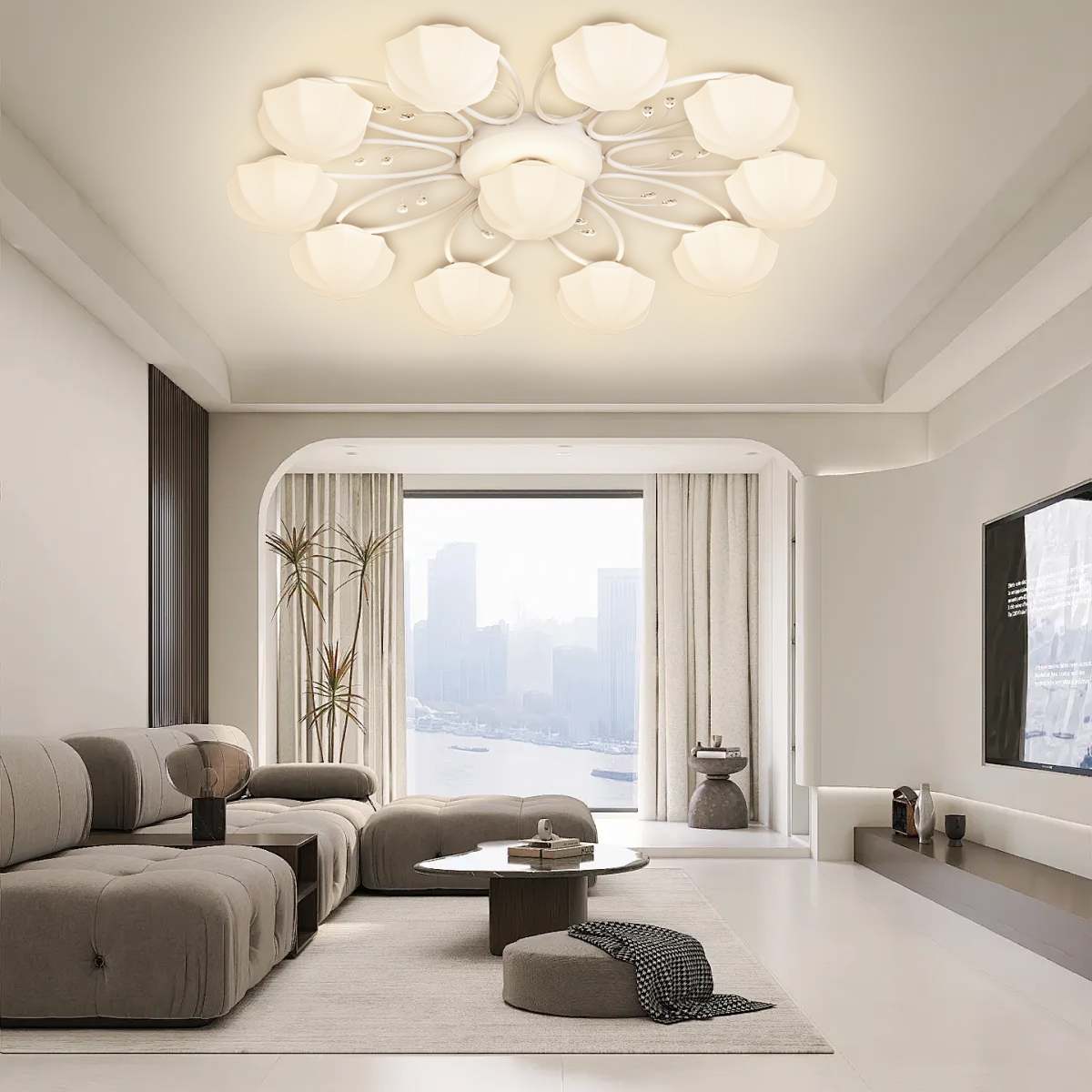 Antizer Light Luxury French Bud Ceiling Lamp