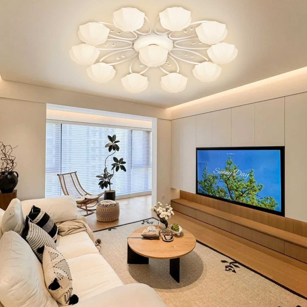 Antizer Light Luxury French Bud Ceiling Lamp