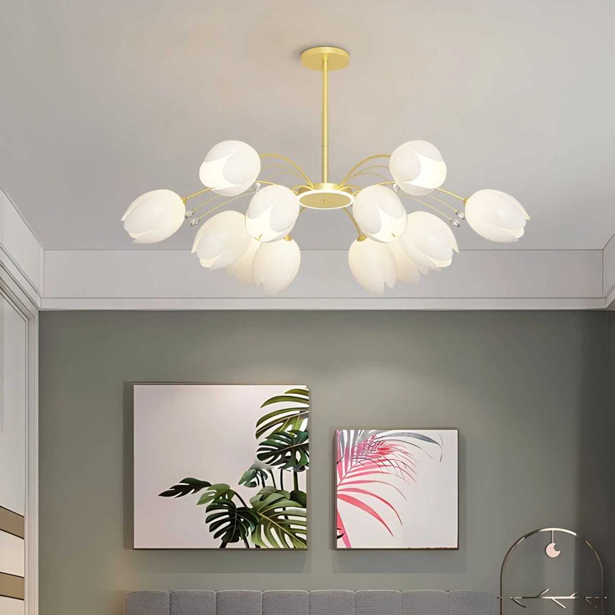 Antizer Nordic Simple Flower Chandelier