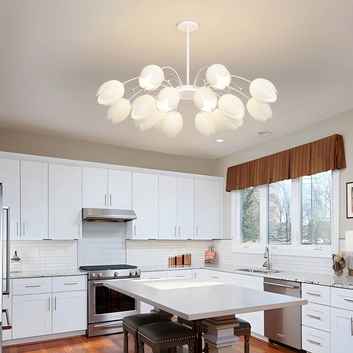 Antizer Nordic Simple Flower Chandelier