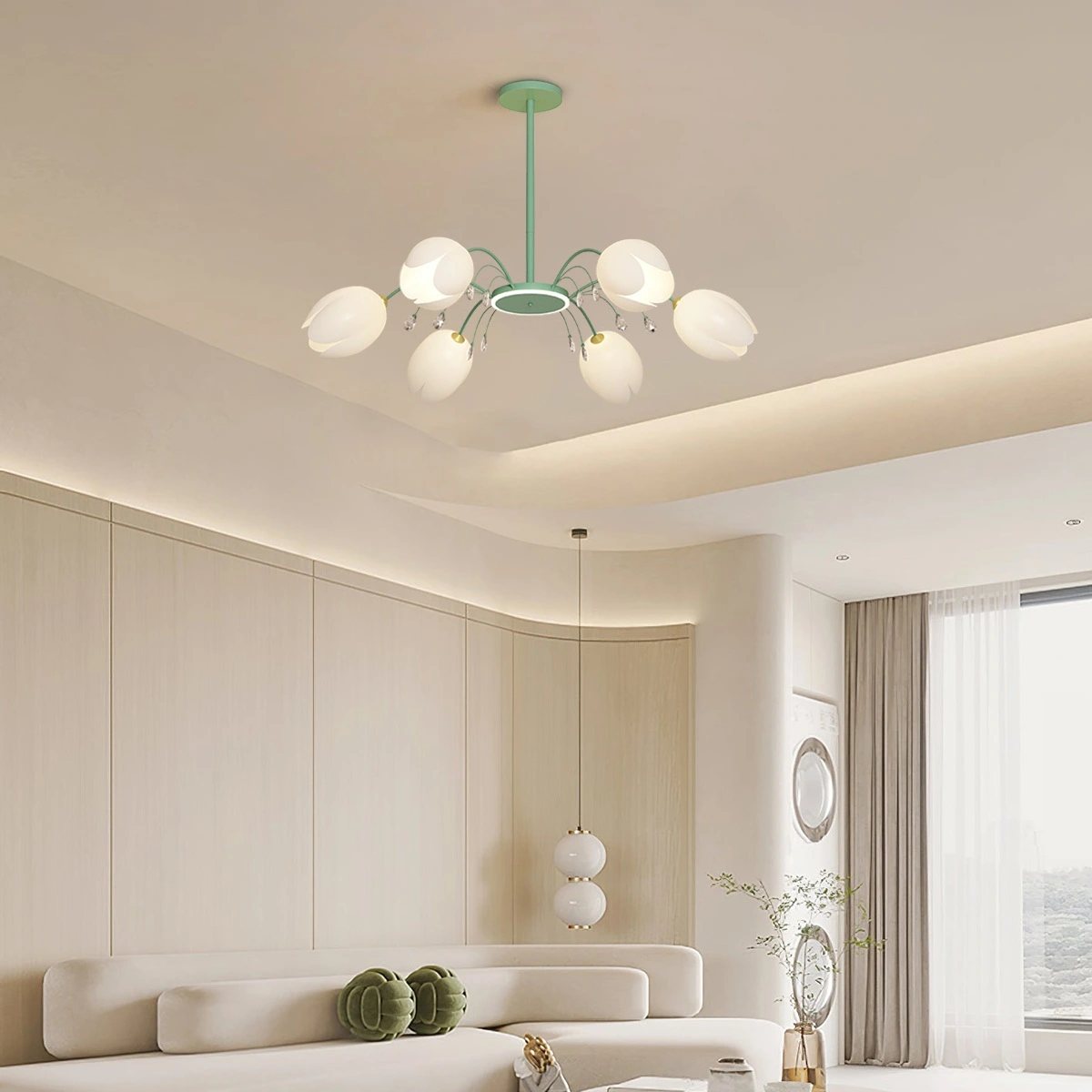 Antizer Nordic Simple Flower Chandelier