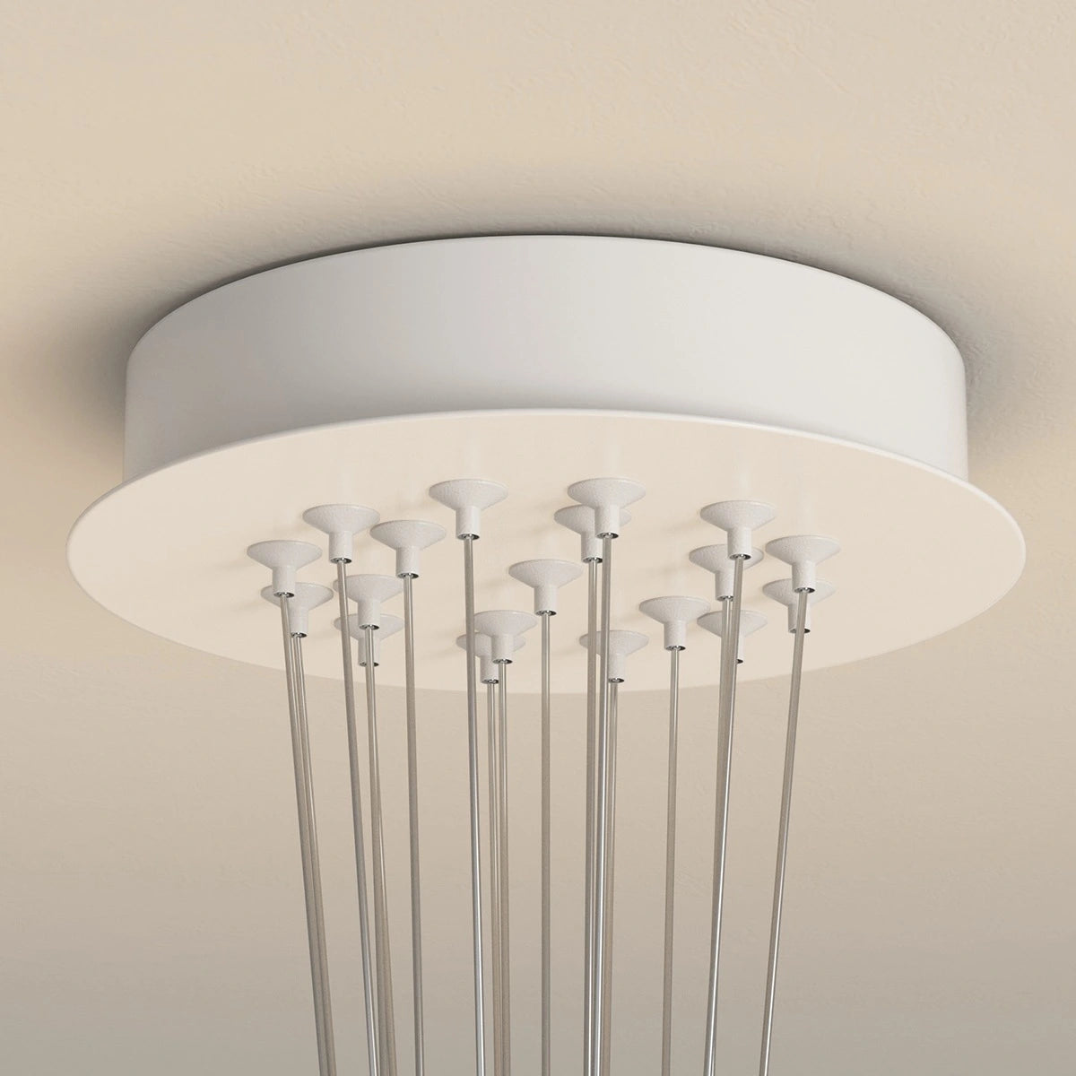 Antizer French Tulip Flower & Ball Chandelier