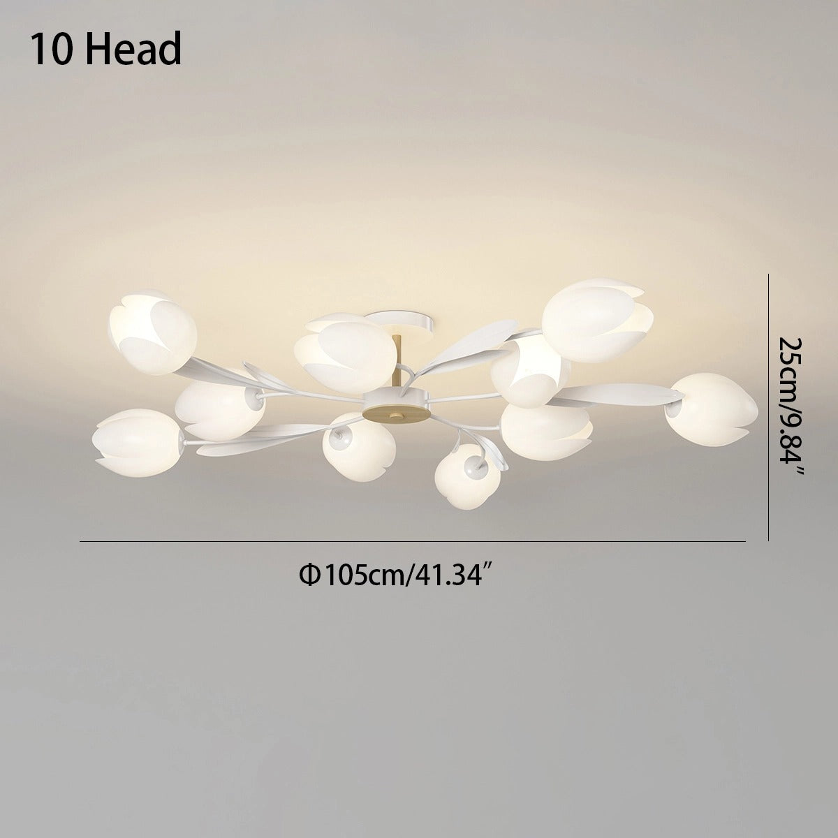 Antizer Magnolia Bud Living Room Chandelier
