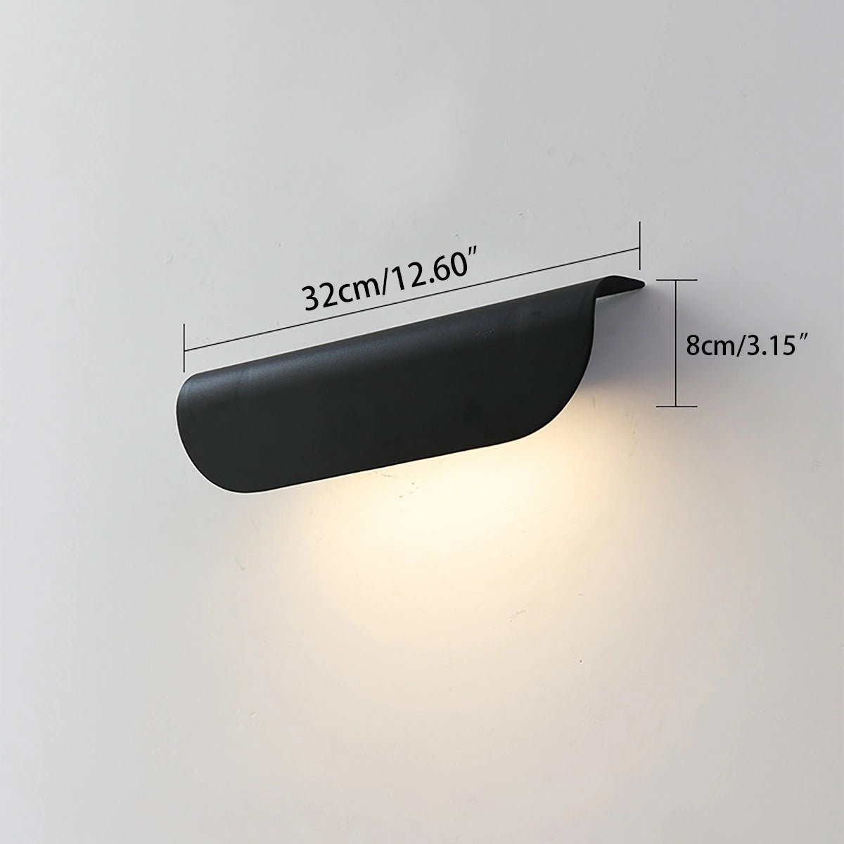 Antizer Curled Leaf Outdoor Wall Light