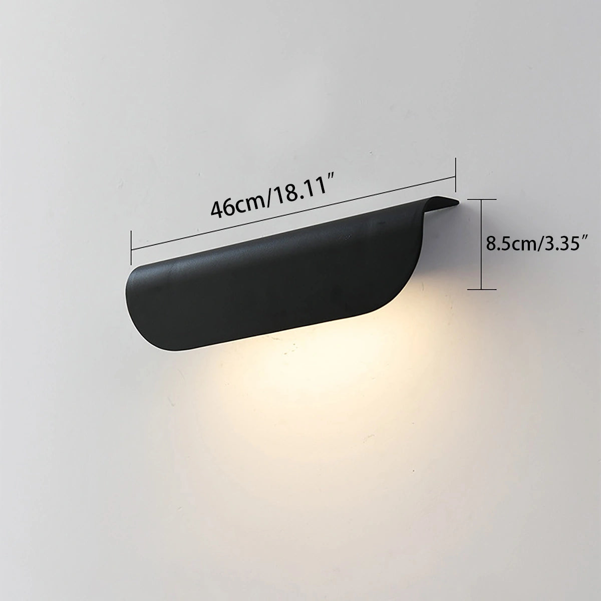 Antizer Curled Leaf Outdoor Wall Light
