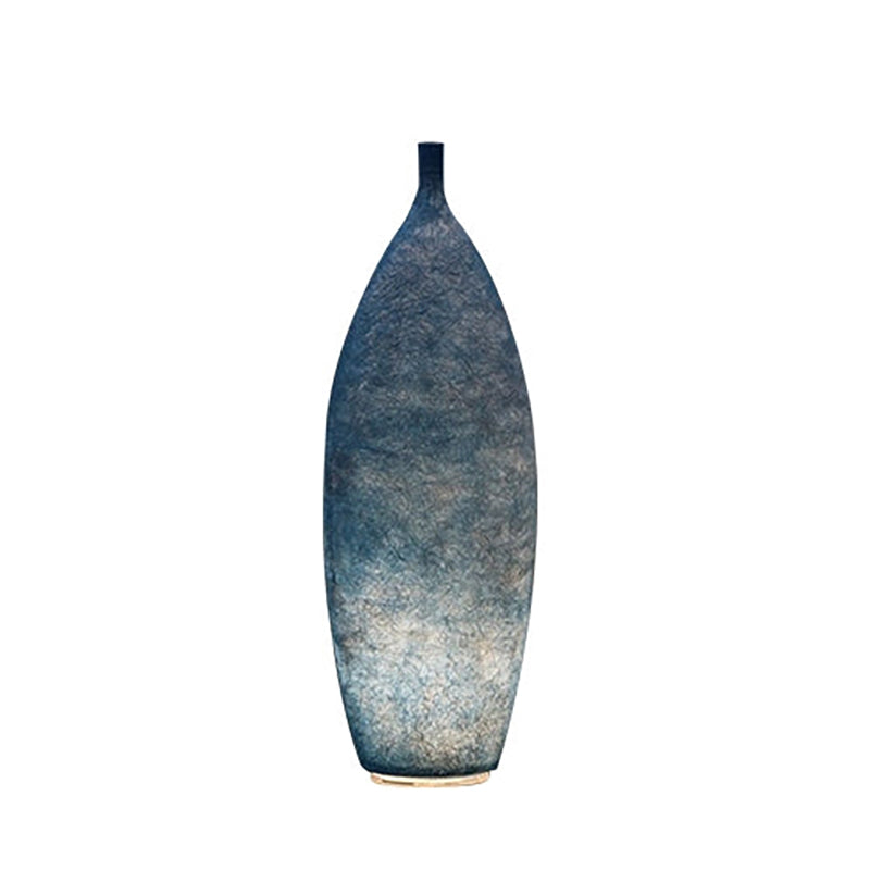 Antizer Colorful Vases Outdoor Floor Lamp Blue Short