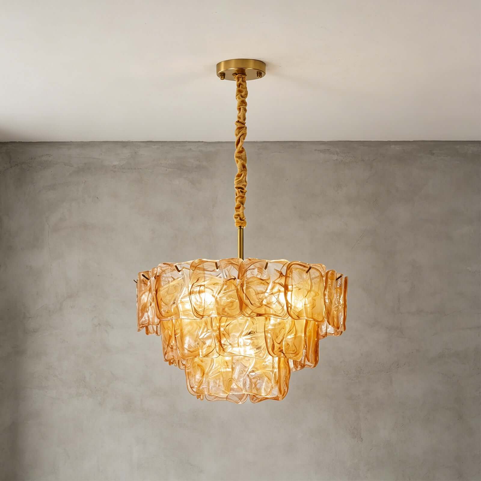 Bravelle Chandelier Murano Glass Lighting for Dining Room