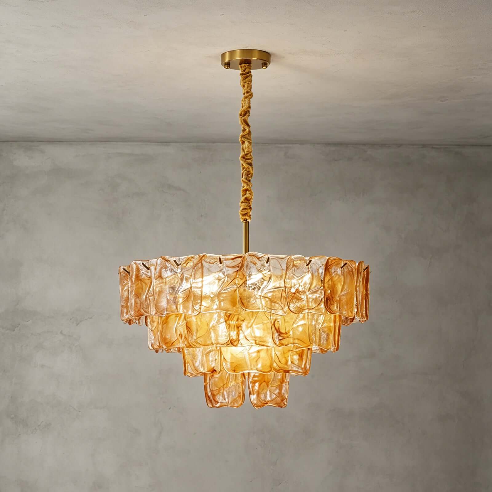Bravelle Chandelier Murano Glass Lighting for Dining Room