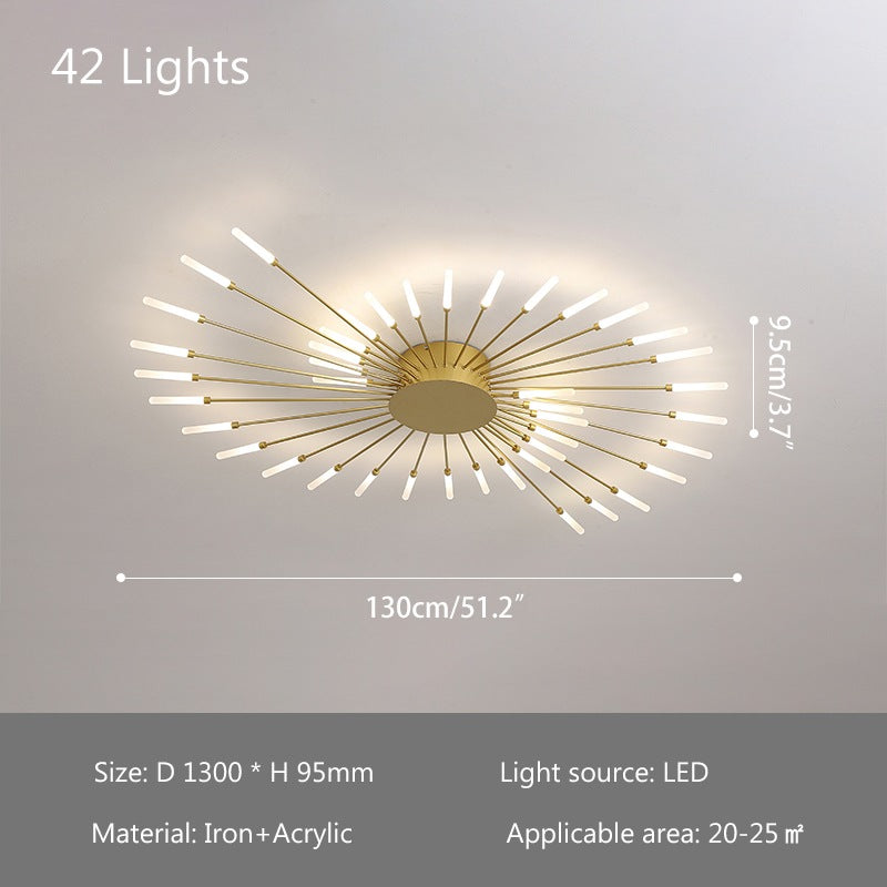 Antizer Fireworks Swirl Ceiling Light for Living Room