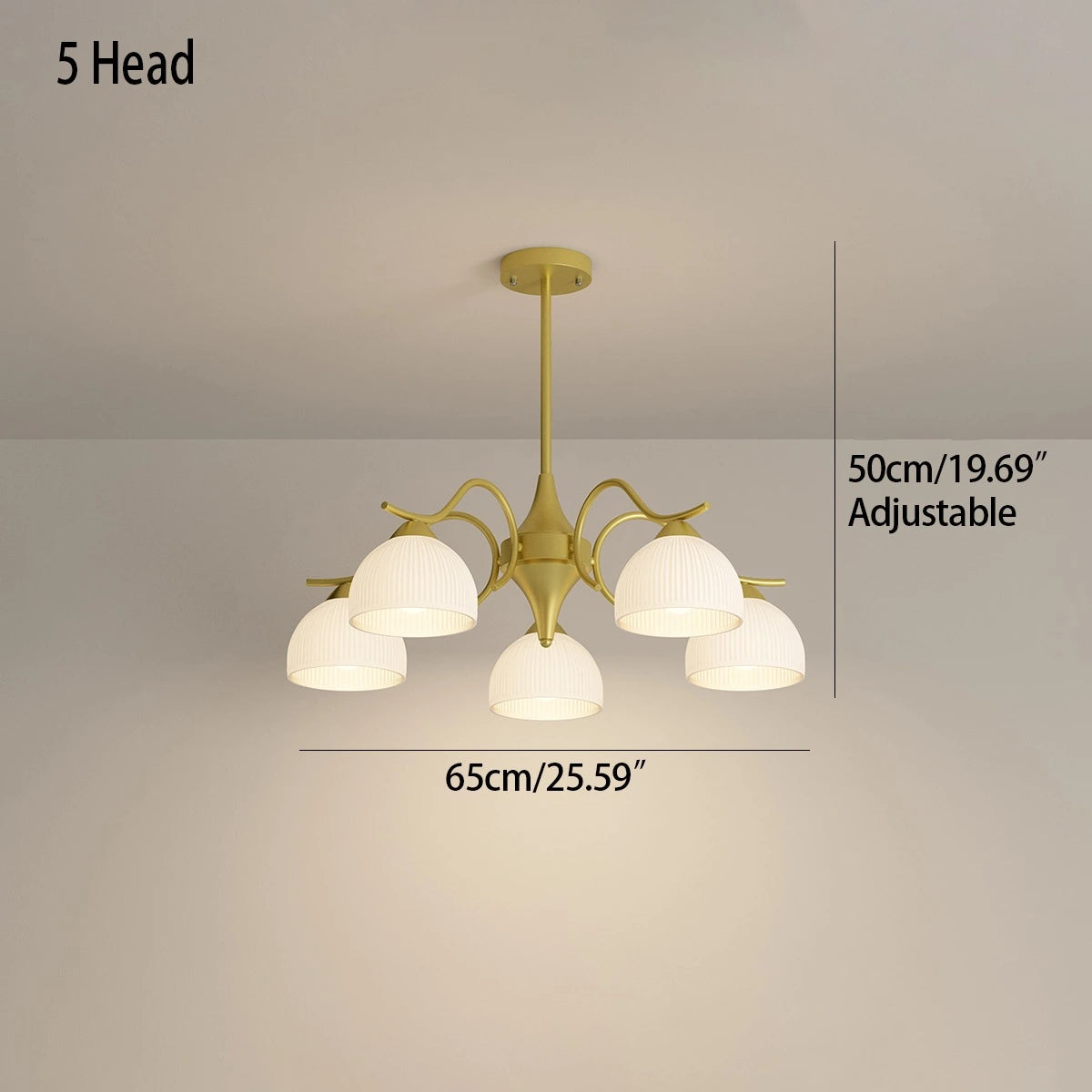 Antizer French Pastoral Living Room Chandelier