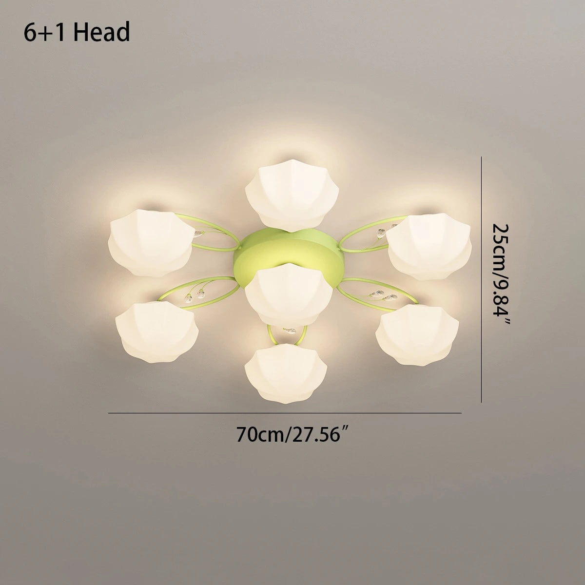 Antizer Light Luxury French Bud Ceiling Lamp