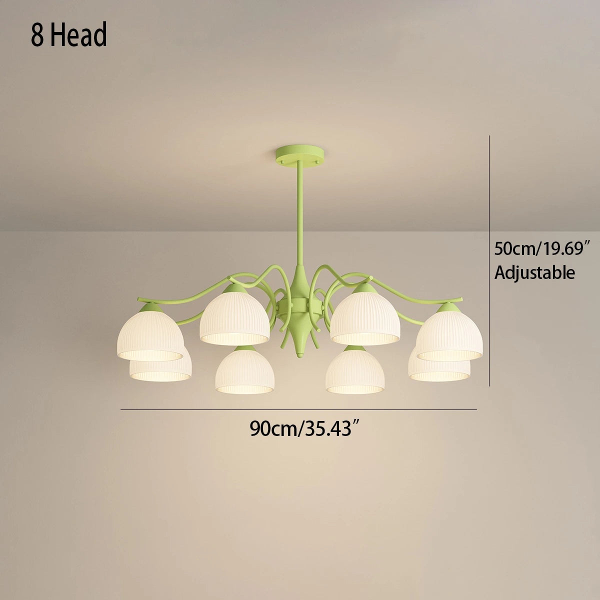Antizer French Pastoral Living Room Chandelier