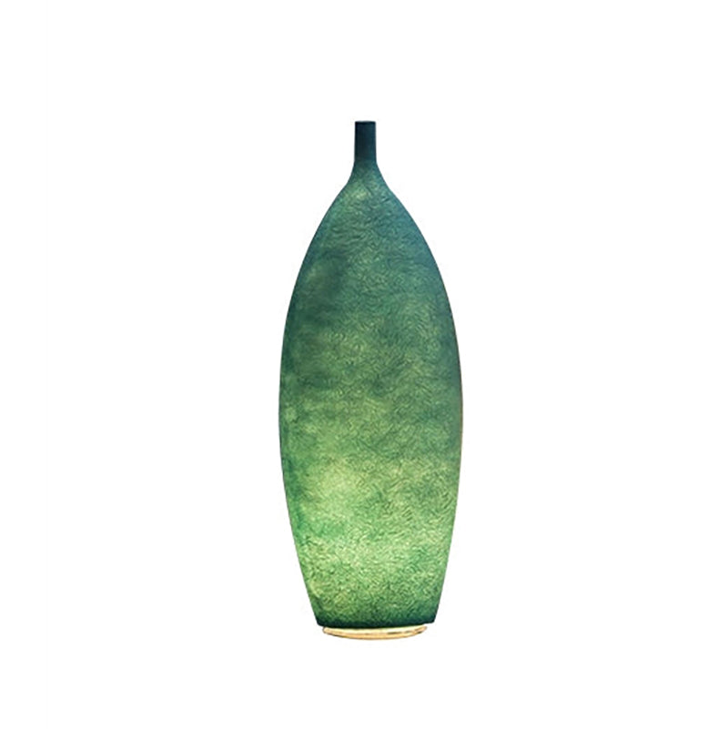 Antizer Colorful Vases Outdoor Floor Lamp Green Short