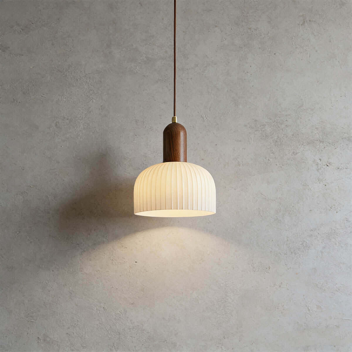 Merona Pendant French Minimalist Glass Bedside Pendant Lamp