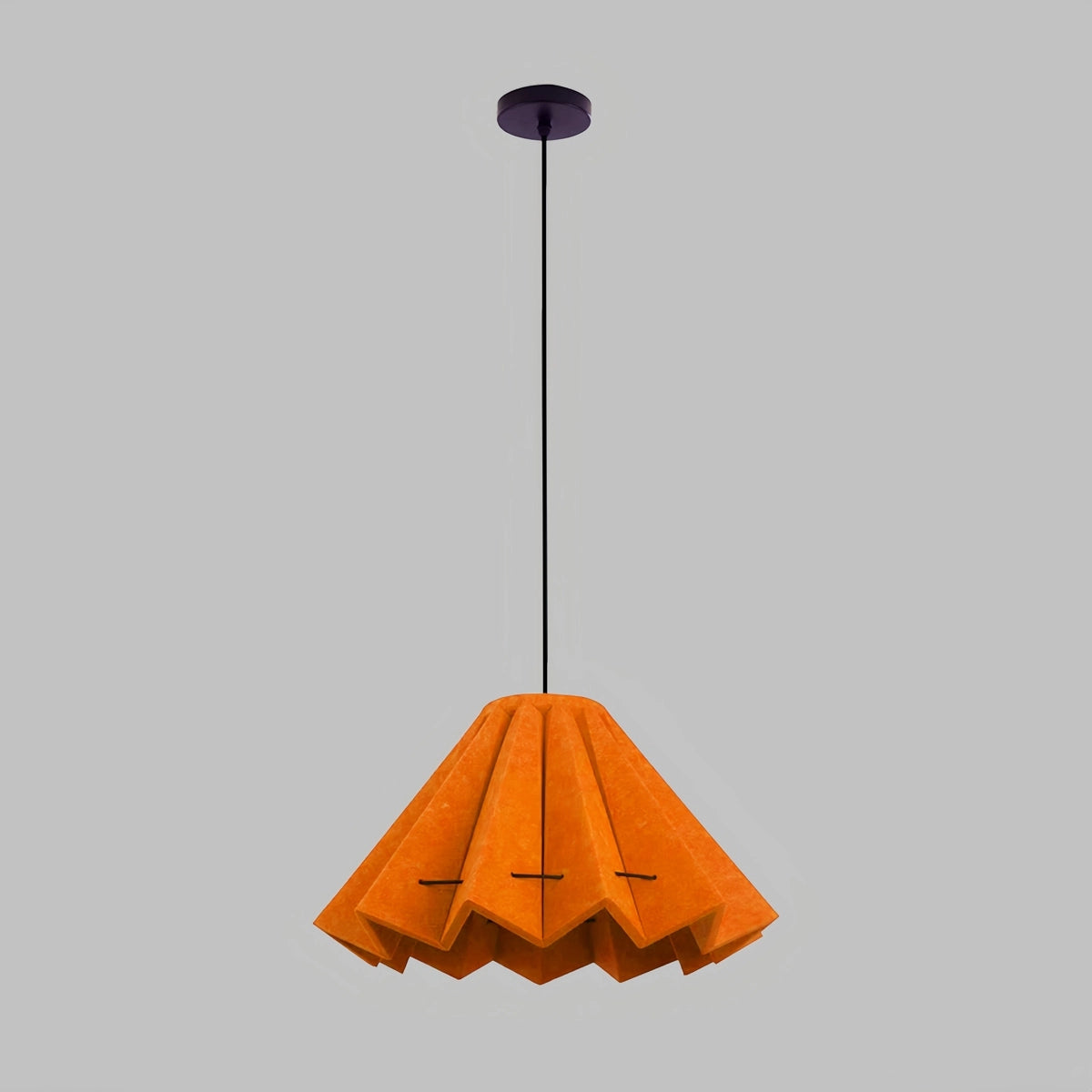 Antizer Morning Glory Acoustic Pendant Light Orange Dia 53cm x H 33cm / ∅ 20.87" x H 12.99"