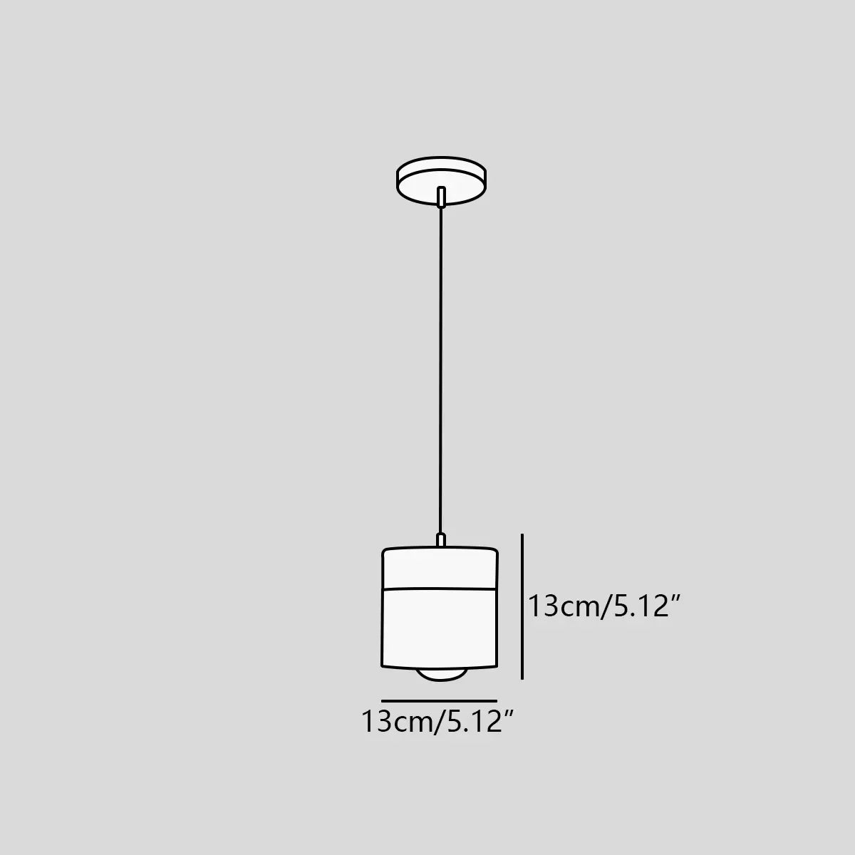 Modern Wood Pendant Light
