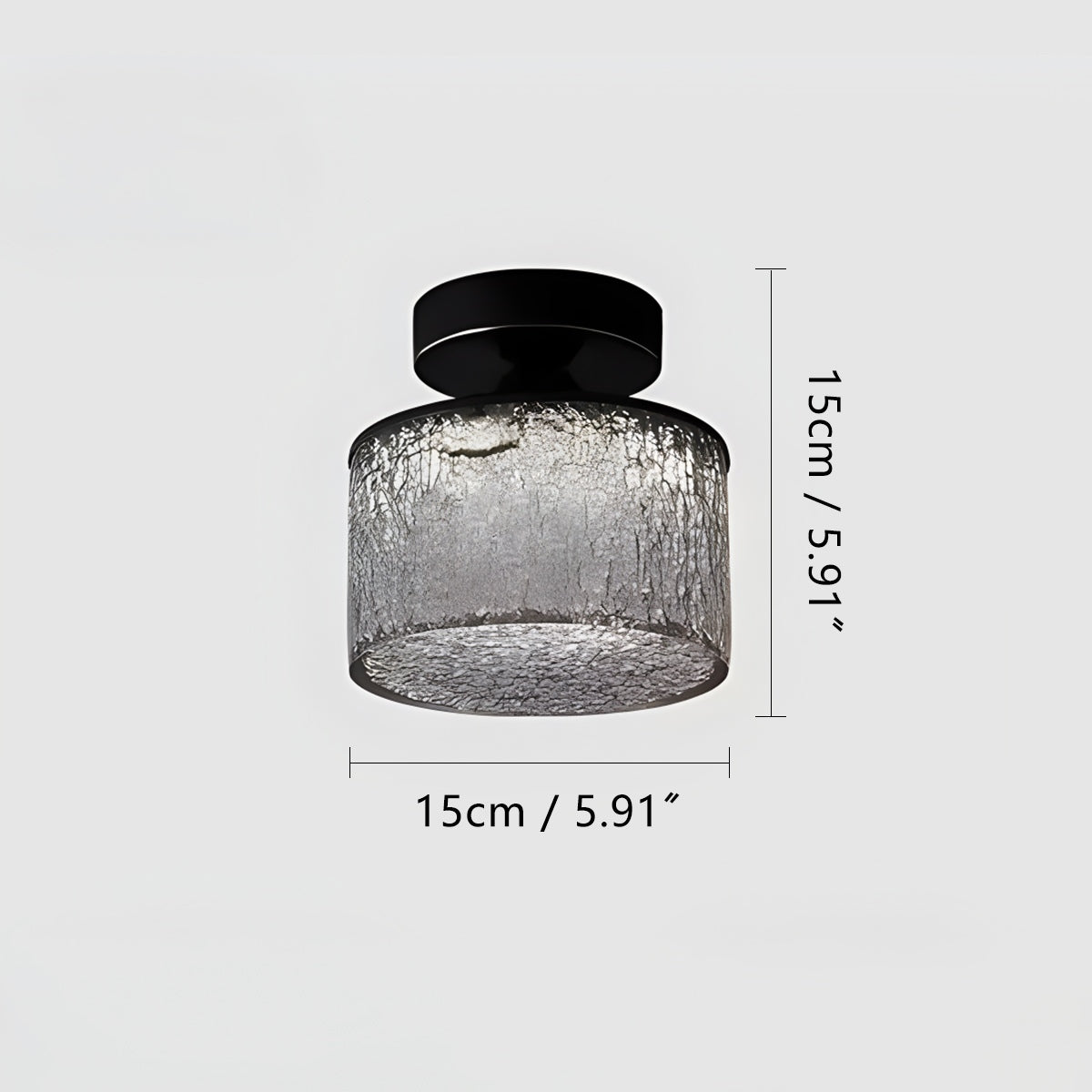 Antizer Modern Cup Crystal Ceiling Lamp