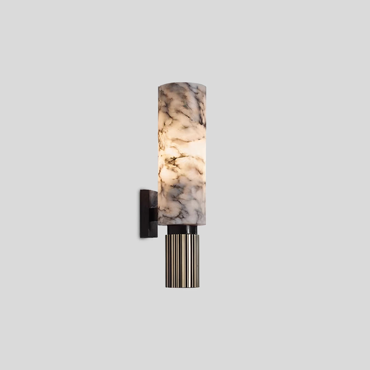 Antizer Creative Columnar Spanish Alabaster Decorative Wall Light 9cm / 3.54"