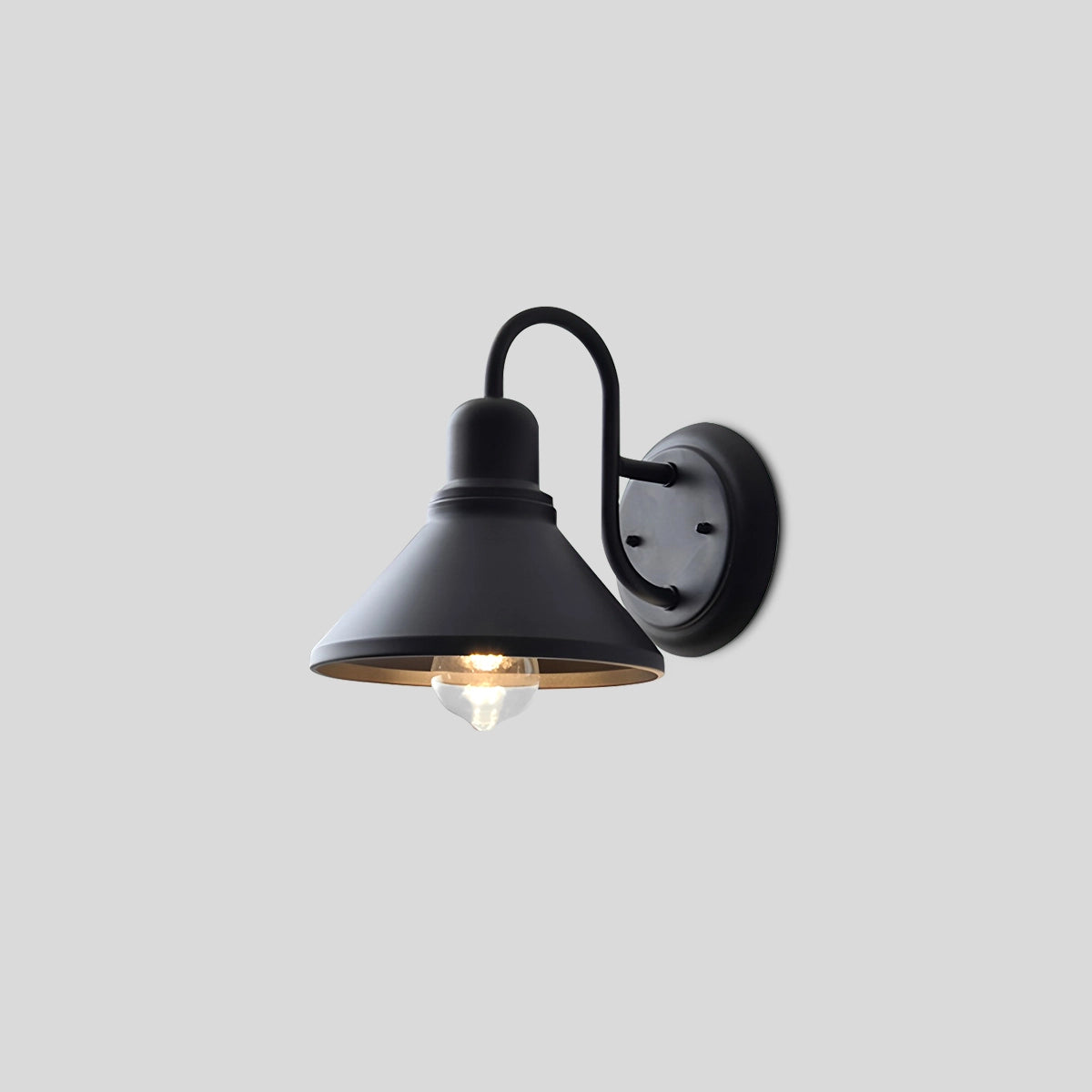 Antizer Outdoor Waterproof Decorative Wall Lamp Black-Electricity