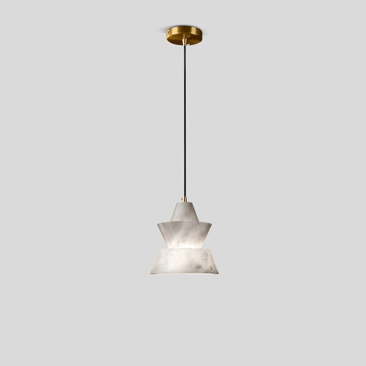 Antizer Spanish Alabaster Pendant Light Bedside Lamp
