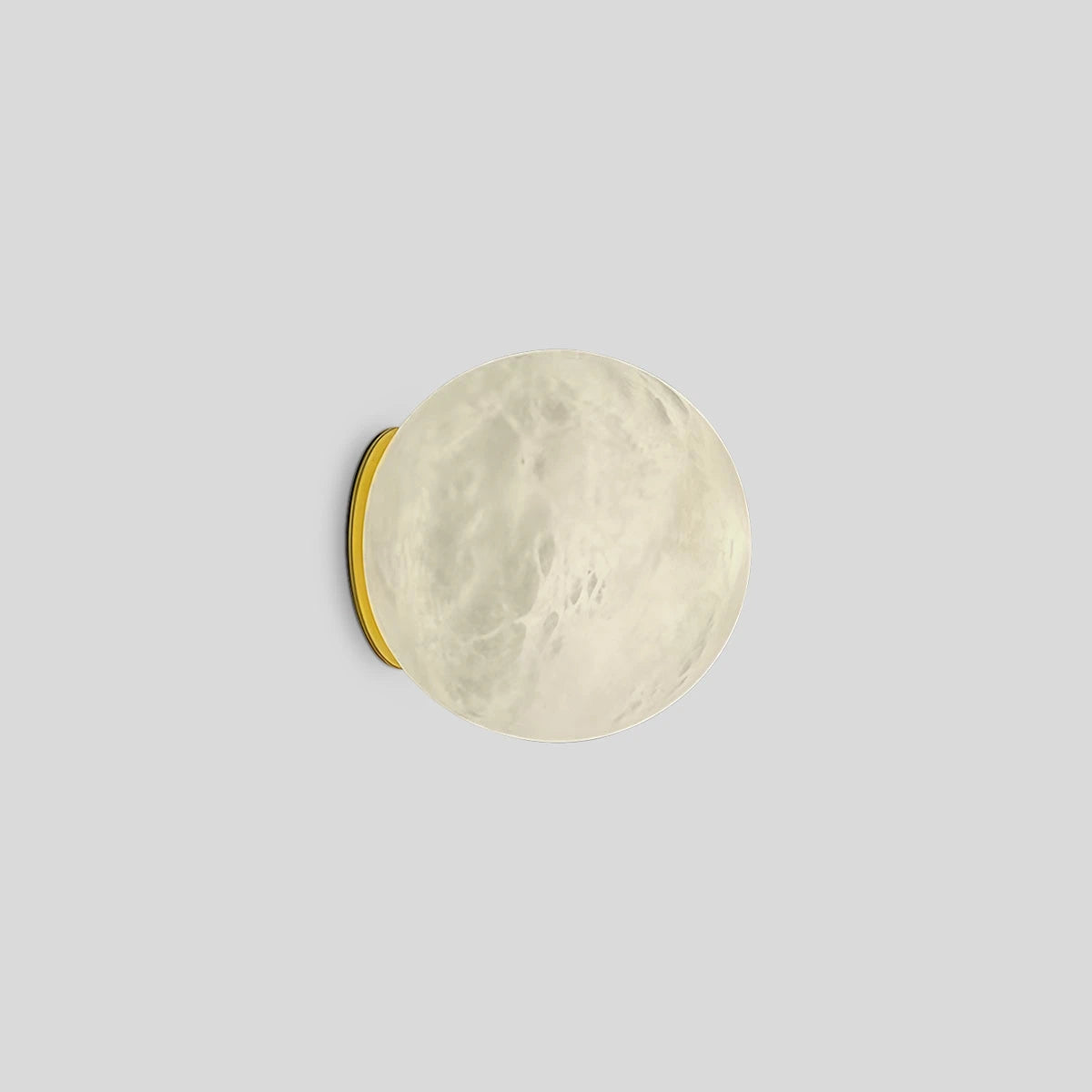 Antizer Modern Spherical Spanish Alabaster Wall Sconce