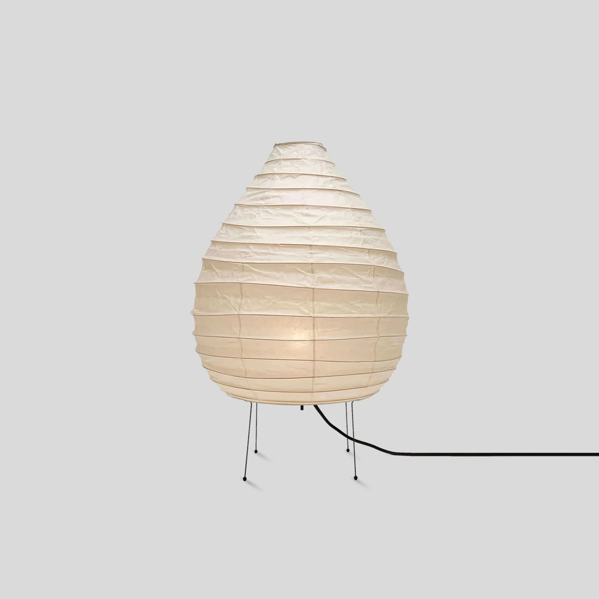 Antizer Akari 22N Rice Paper Table Lamp for Bedroom Dia 42cm x H 62cm / ∅ 16.54" x H 24.41"