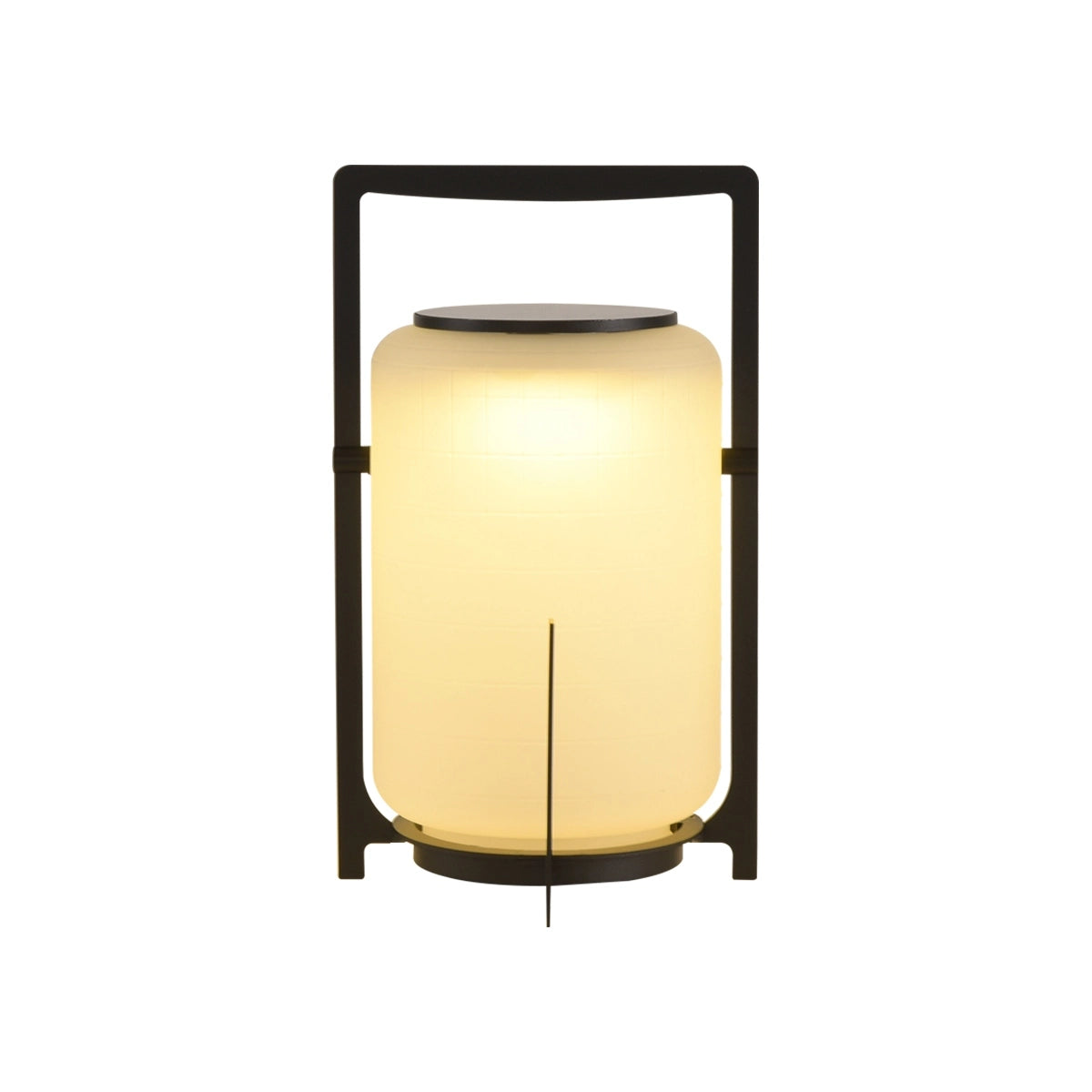 Antizer Solar Glass Lantern Outdoor Light for Garden Black Solar Energy Medium