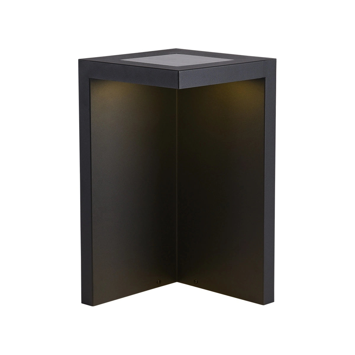 Antizer Solar Table and Stool Floor Lamp Black Solar Energy Stool-45cm / 17.72"