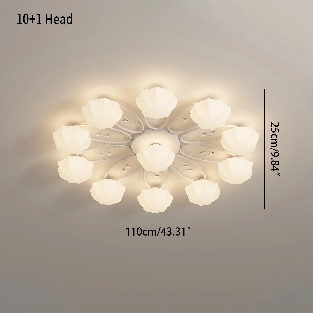 Antizer Light Luxury French Bud Ceiling Lamp